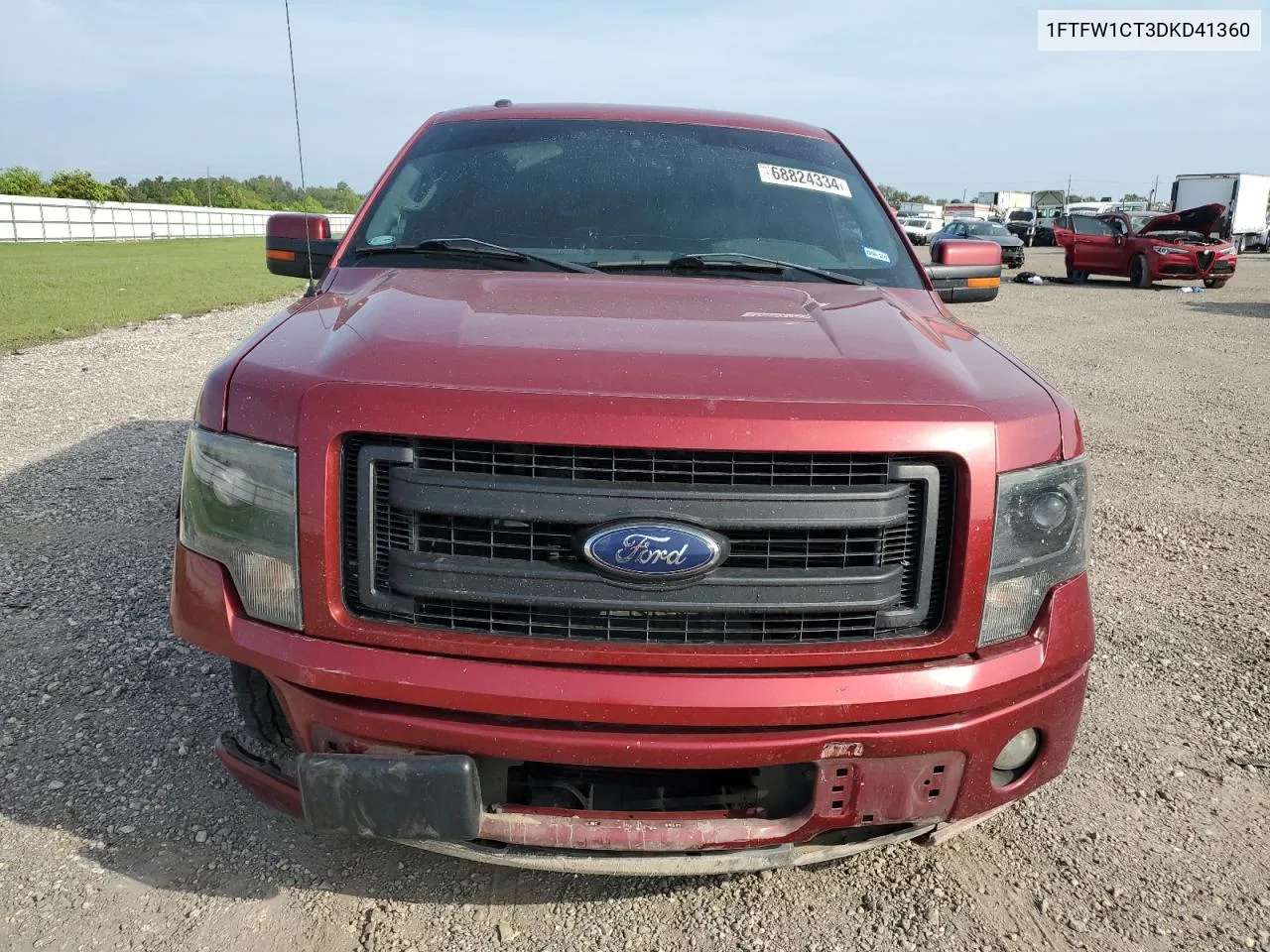 1FTFW1CT3DKD41360 2013 Ford F150 Supercrew