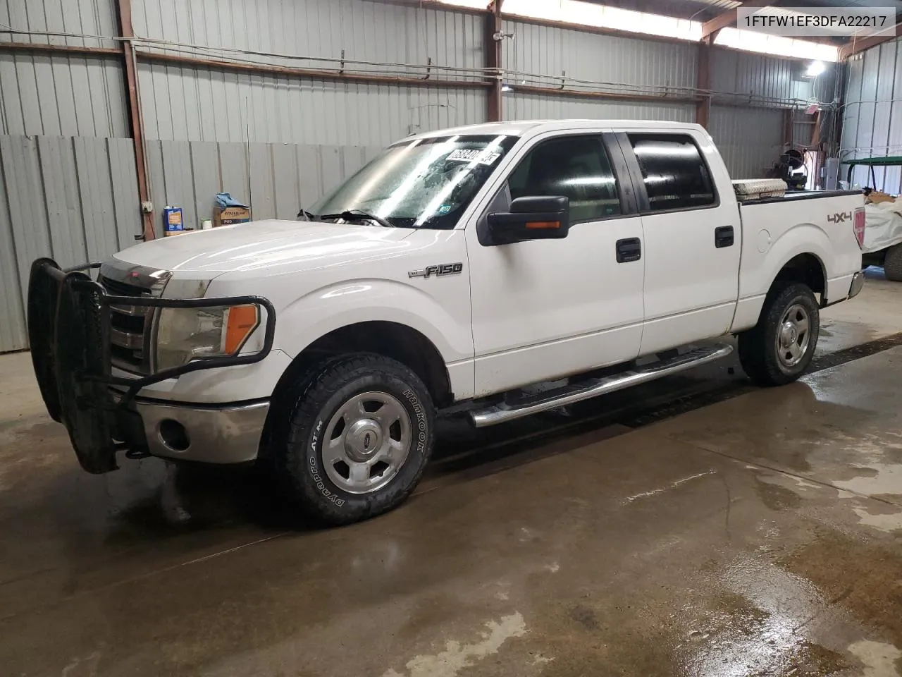 1FTFW1EF3DFA22217 2013 Ford F150 Supercrew