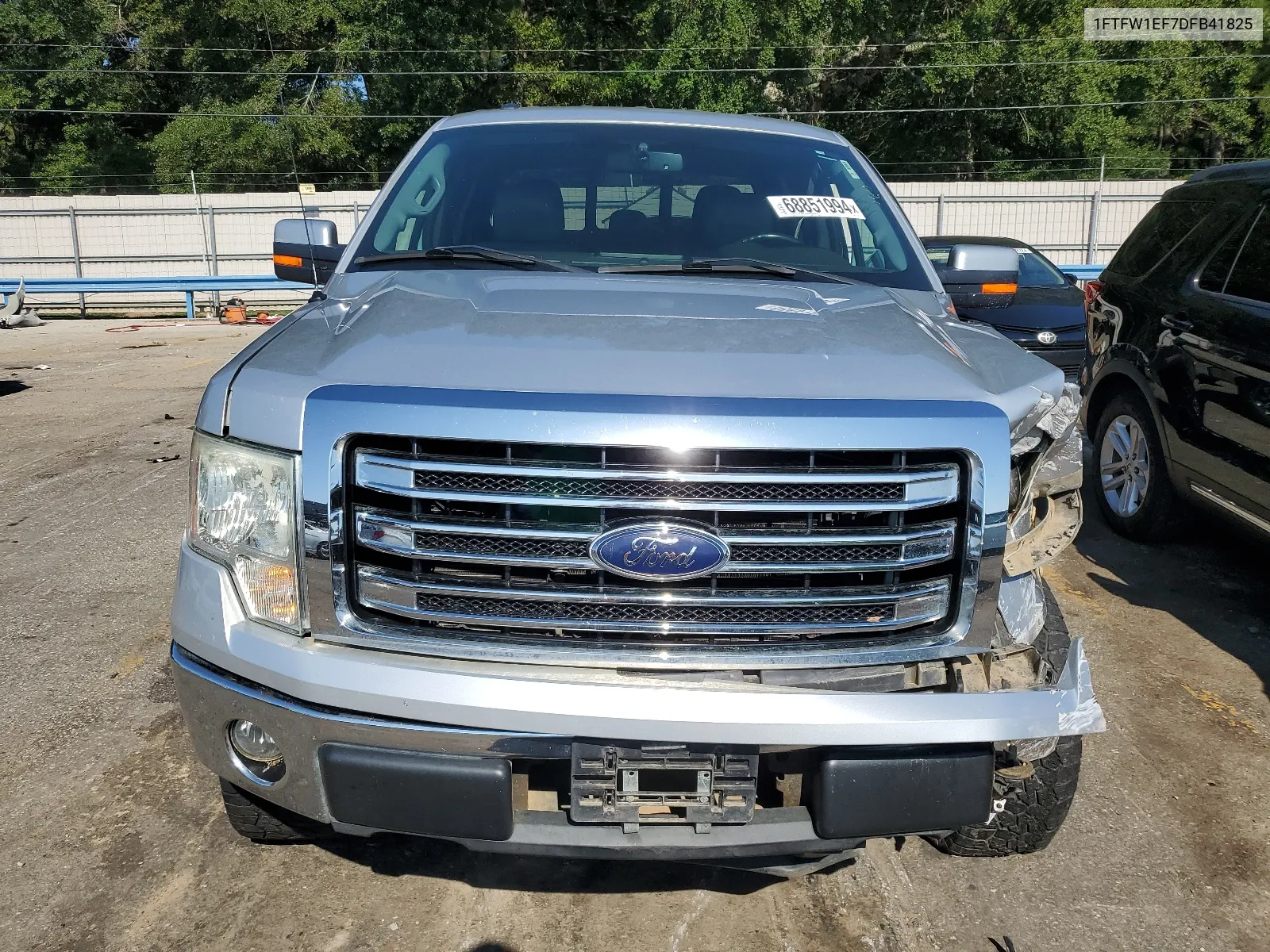 1FTFW1EF7DFB41825 2013 Ford F150 Supercrew