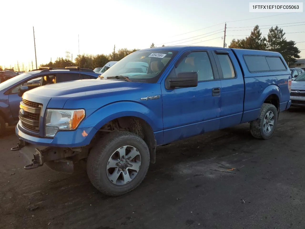 2013 Ford F150 Super Cab VIN: 1FTFX1EF1DFC05063 Lot: 68942684