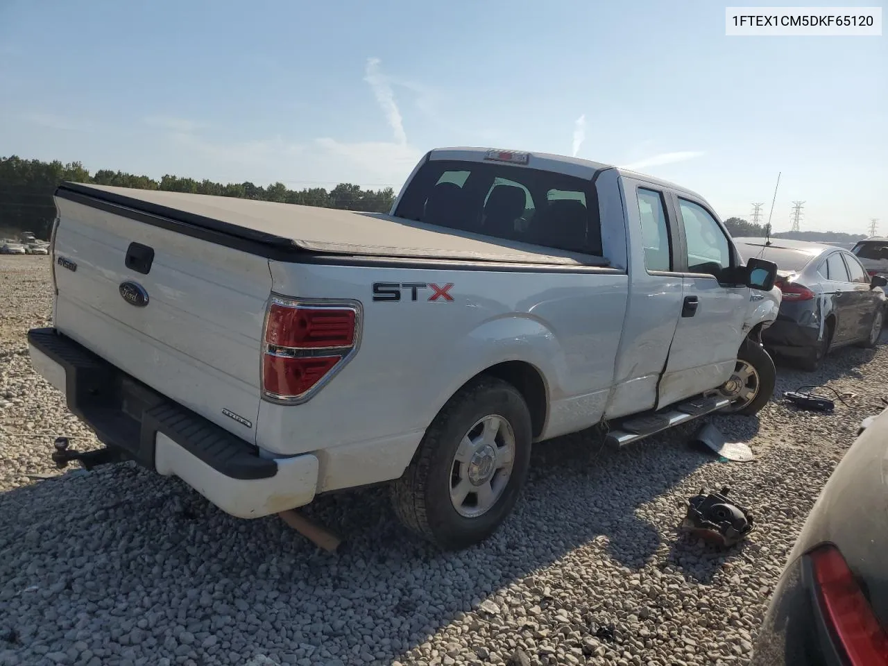 1FTEX1CM5DKF65120 2013 Ford F150 Super Cab