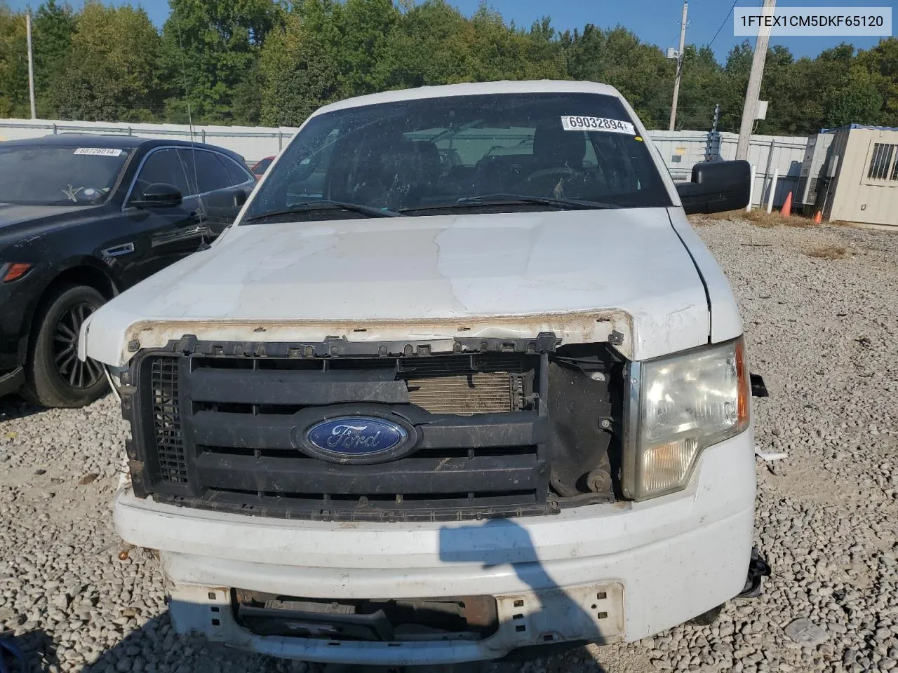 2013 Ford F150 Super Cab VIN: 1FTEX1CM5DKF65120 Lot: 69032894