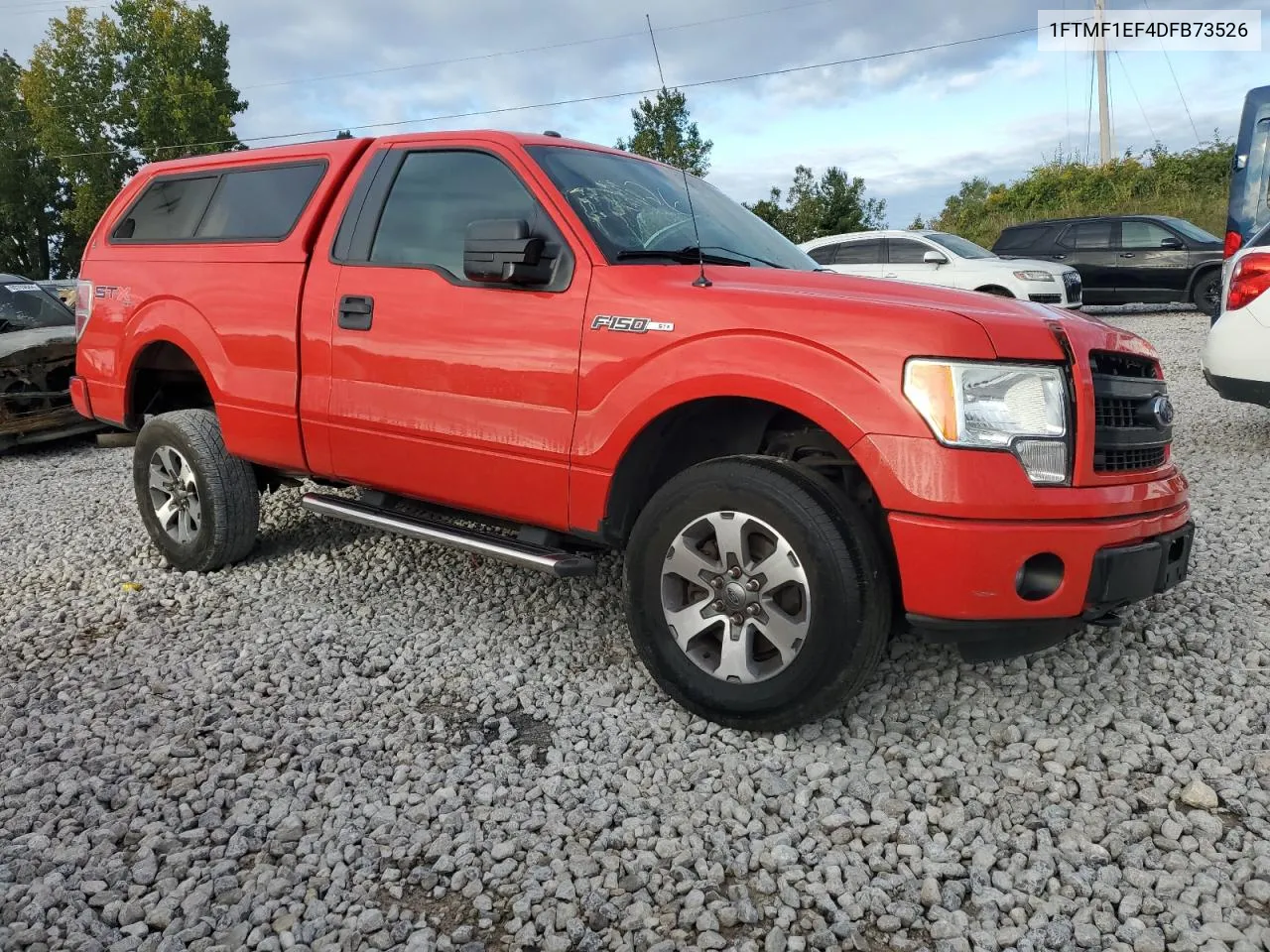 2013 Ford F150 VIN: 1FTMF1EF4DFB73526 Lot: 69034614