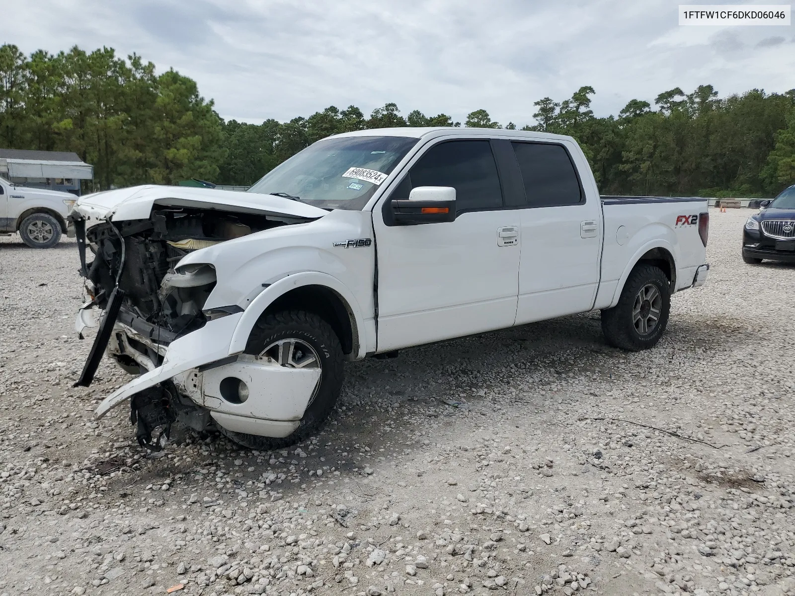 2013 Ford F150 Supercrew VIN: 1FTFW1CF6DKD06046 Lot: 69083524