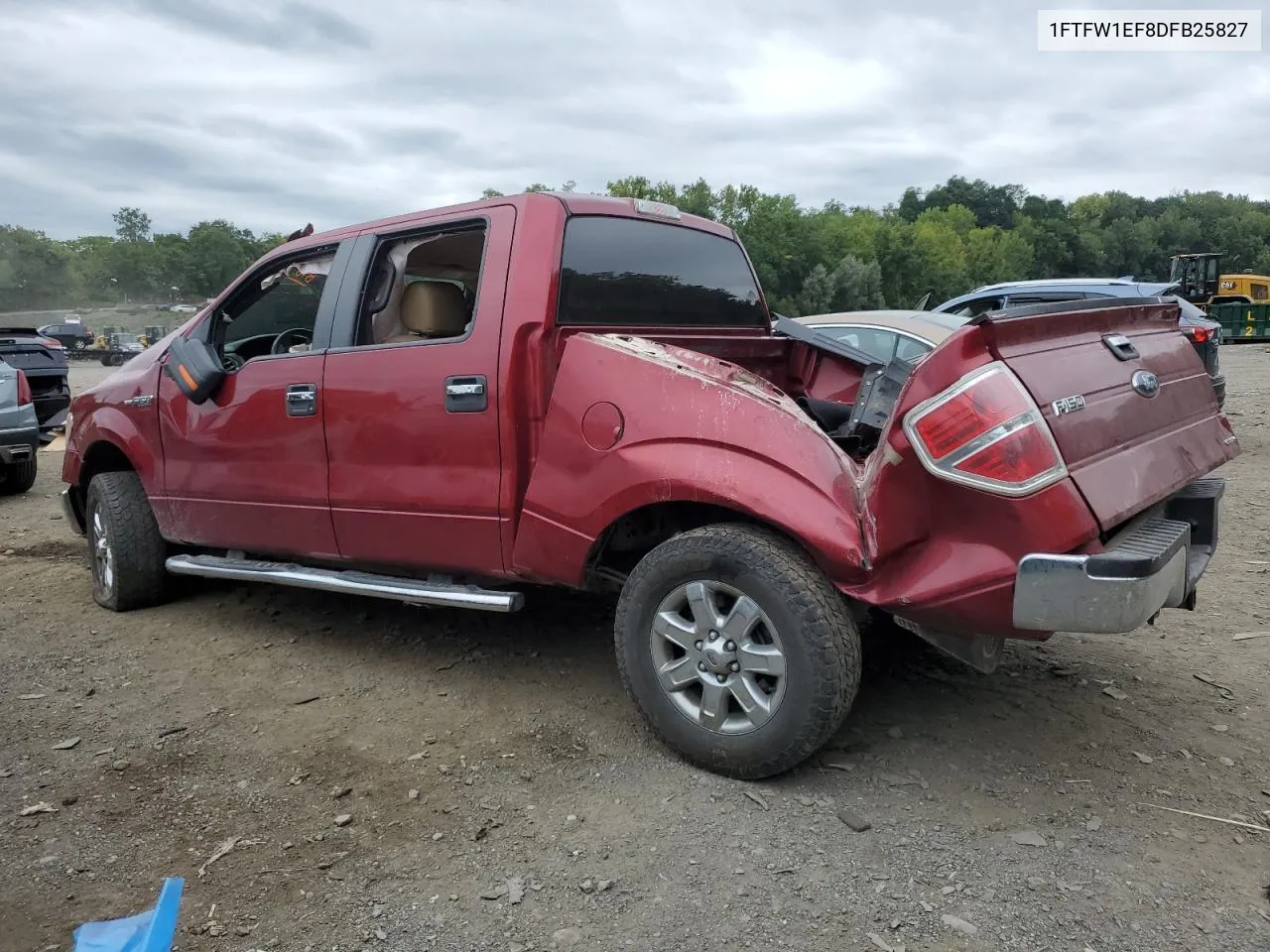 2013 Ford F150 Supercrew VIN: 1FTFW1EF8DFB25827 Lot: 69102184