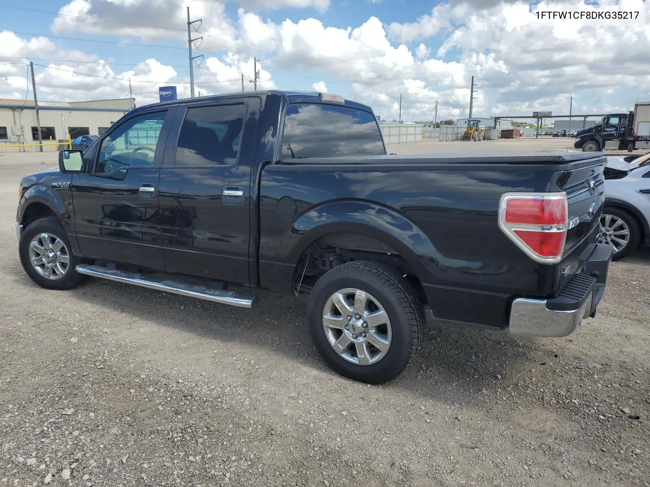 2013 Ford F150 Supercrew VIN: 1FTFW1CF8DKG35217 Lot: 69113424