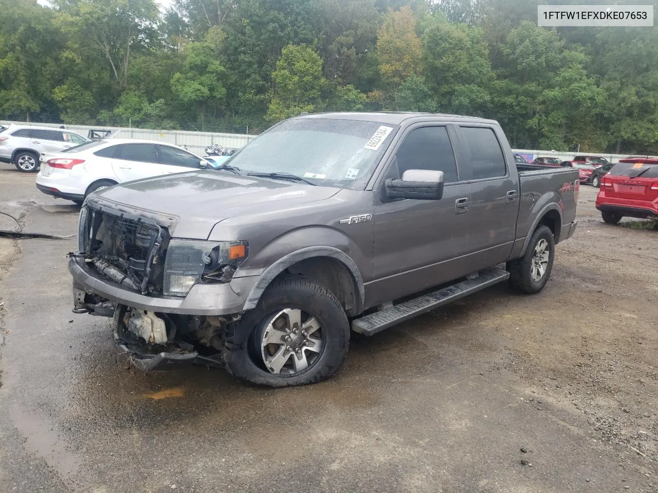 2013 Ford F150 Supercrew VIN: 1FTFW1EFXDKE07653 Lot: 69224184