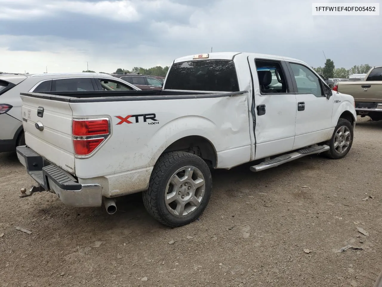 2013 Ford F150 Supercrew VIN: 1FTFW1EF4DFD05452 Lot: 69303574