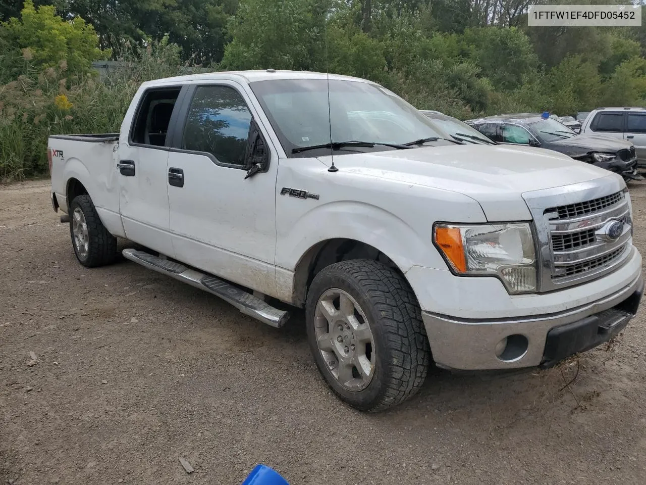 2013 Ford F150 Supercrew VIN: 1FTFW1EF4DFD05452 Lot: 69303574