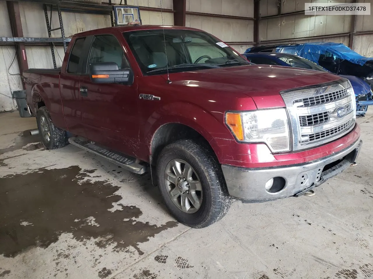 2013 Ford F150 Super Cab VIN: 1FTFX1EF0DKD37478 Lot: 69475464