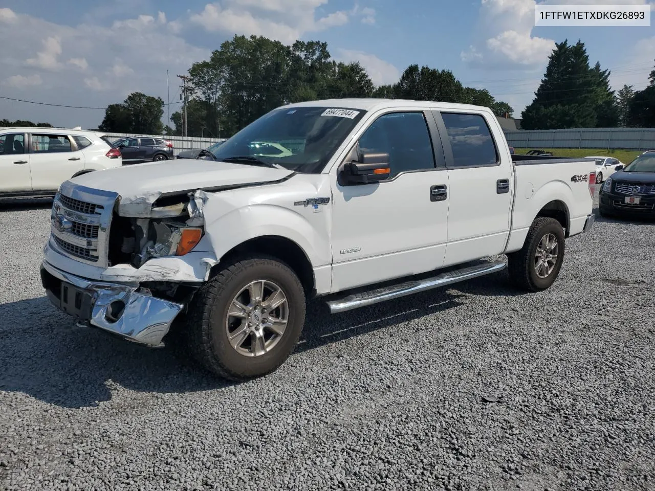 2013 Ford F150 Supercrew VIN: 1FTFW1ETXDKG26893 Lot: 69477044