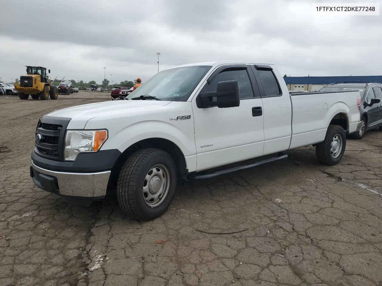 1FTFX1CT2DKE77248 2013 Ford F150 Super Cab