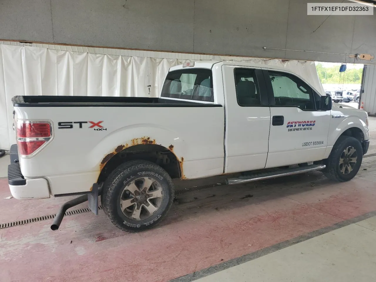 1FTFX1EF1DFD32363 2013 Ford F150 Super Cab