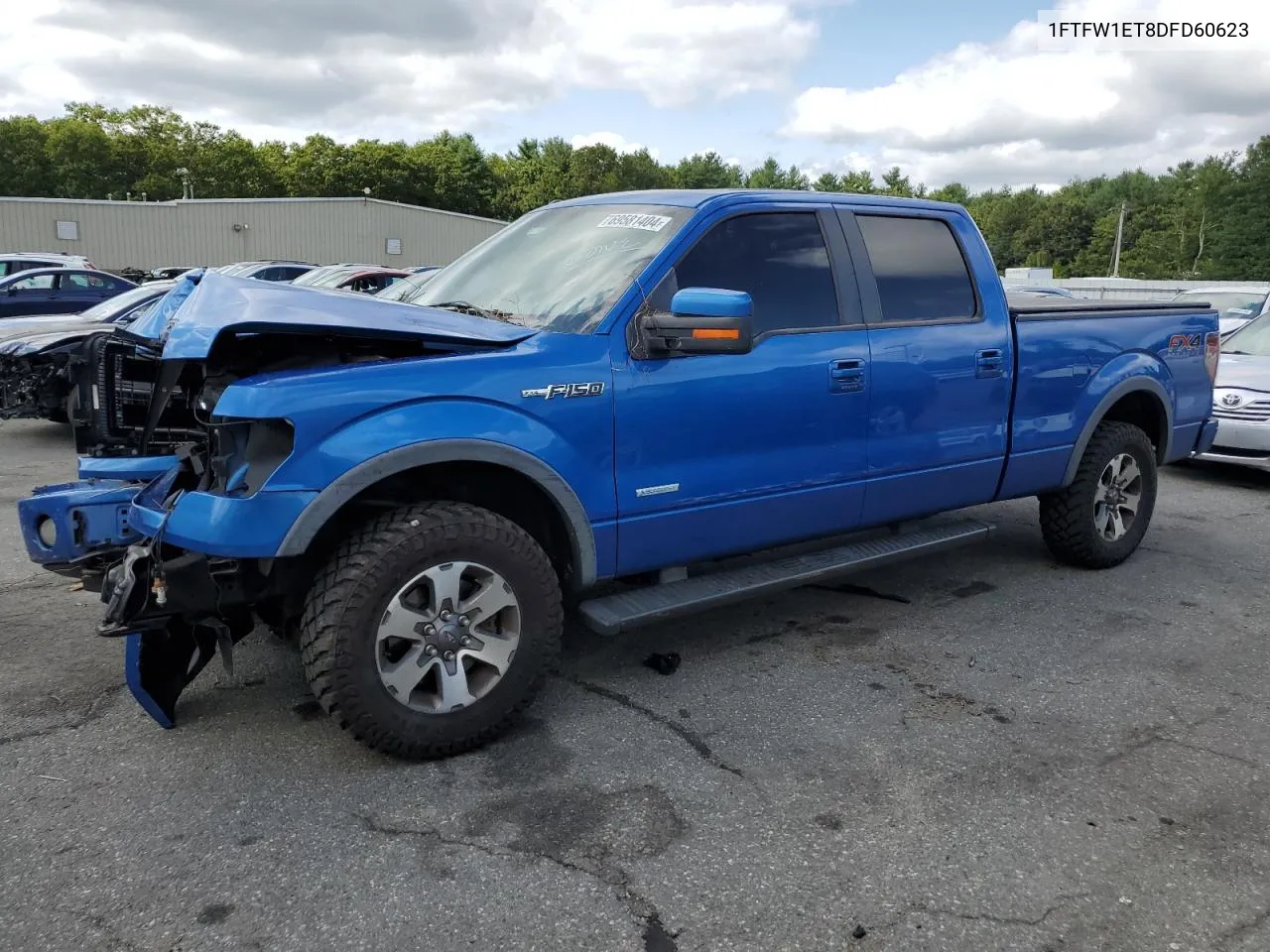 2013 Ford F150 Supercrew VIN: 1FTFW1ET8DFD60623 Lot: 69581404