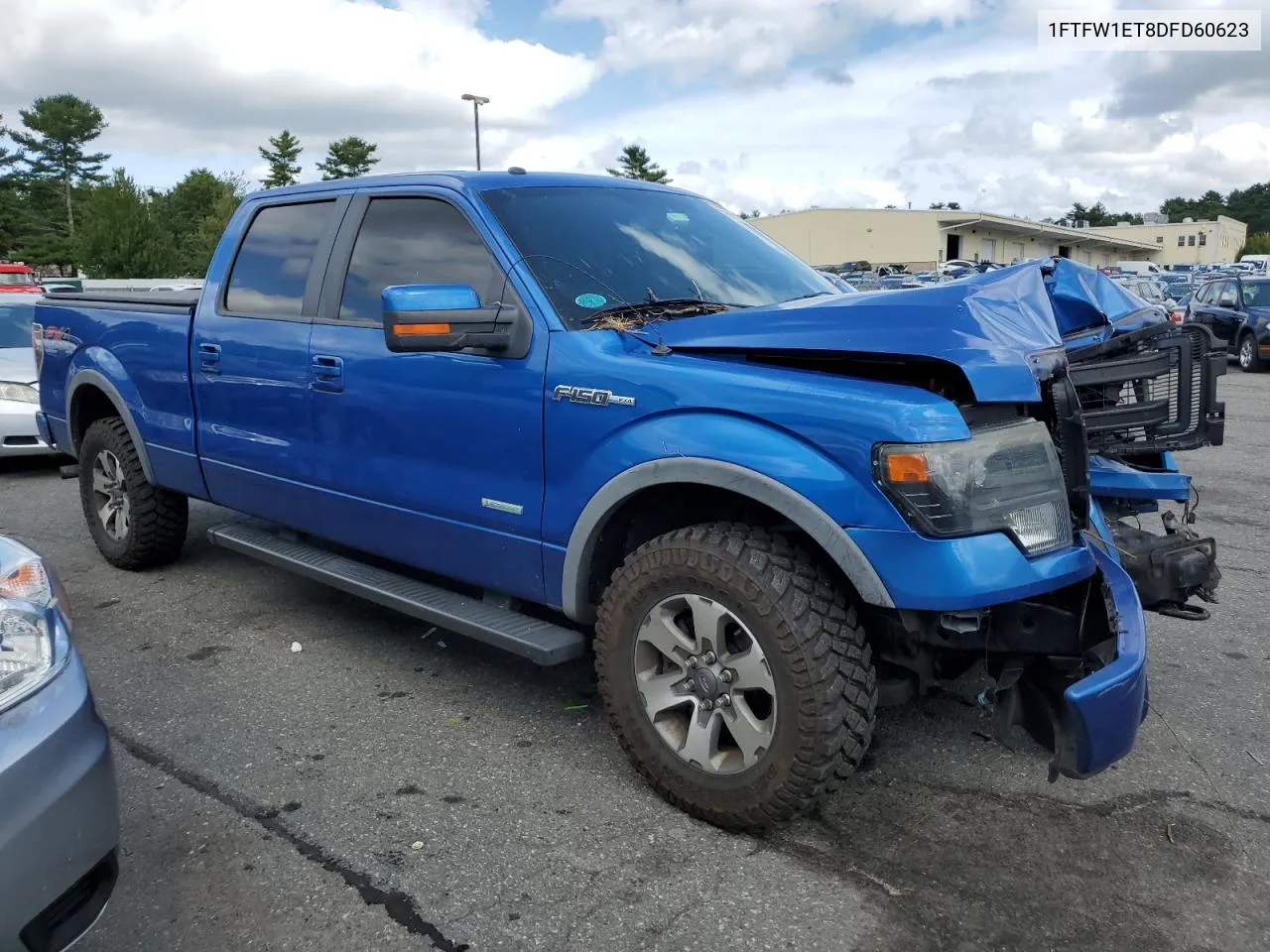 2013 Ford F150 Supercrew VIN: 1FTFW1ET8DFD60623 Lot: 69581404