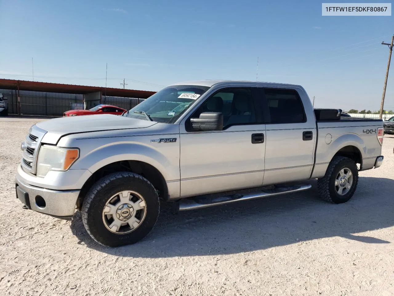 2013 Ford F150 Supercrew VIN: 1FTFW1EF5DKF80867 Lot: 69592184