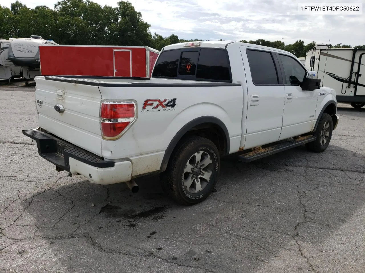 1FTFW1ET4DFC50622 2013 Ford F150 Supercrew