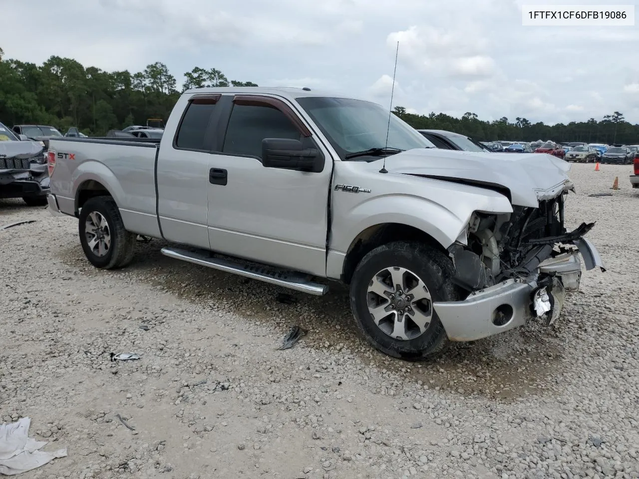 1FTFX1CF6DFB19086 2013 Ford F150 Super Cab