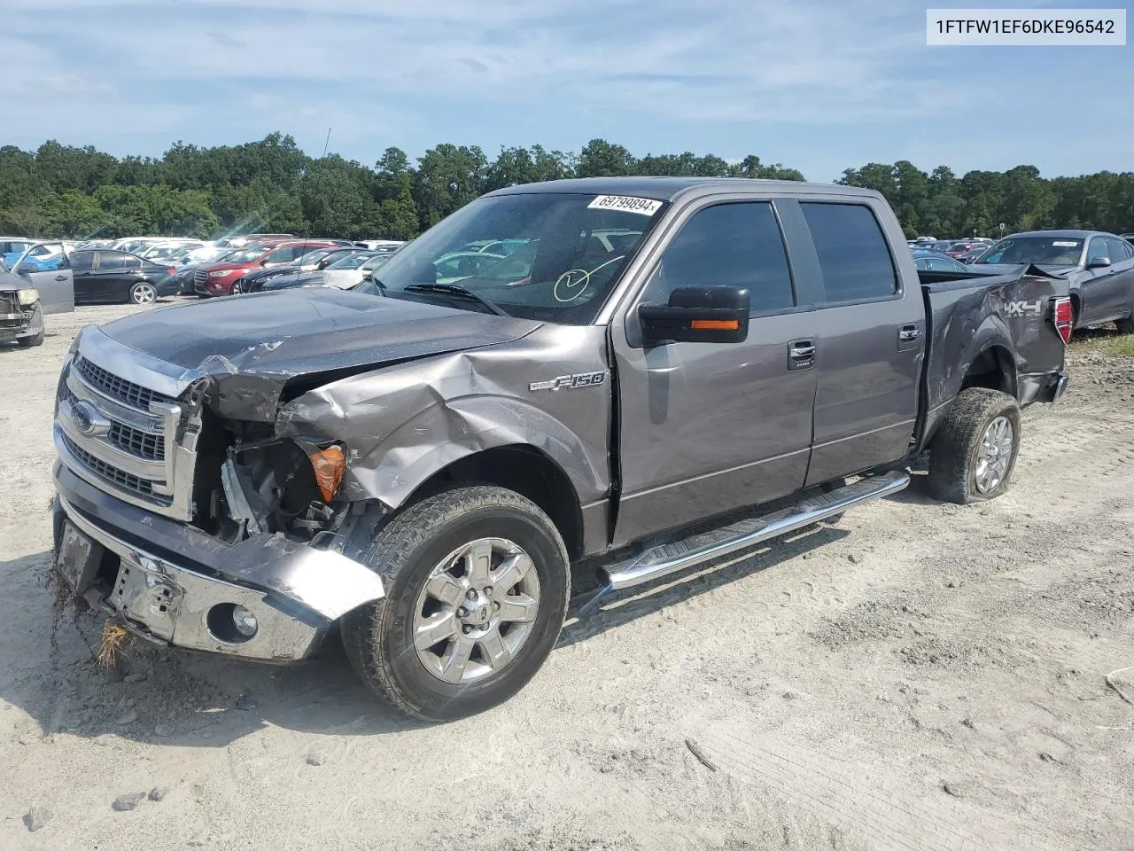 2013 Ford F150 Supercrew VIN: 1FTFW1EF6DKE96542 Lot: 69799894