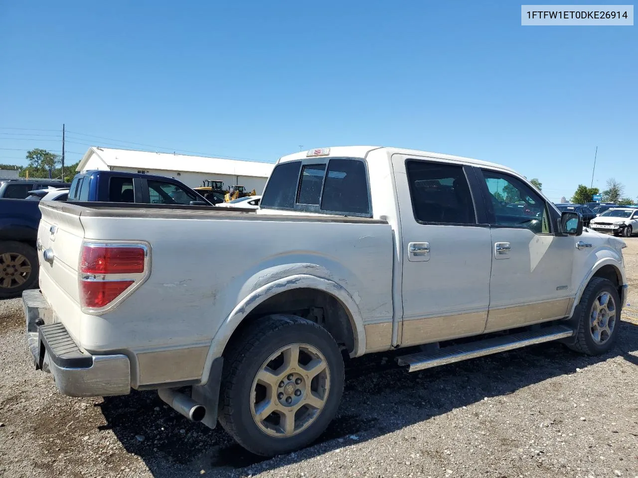 2013 Ford F150 Supercrew VIN: 1FTFW1ET0DKE26914 Lot: 69827914