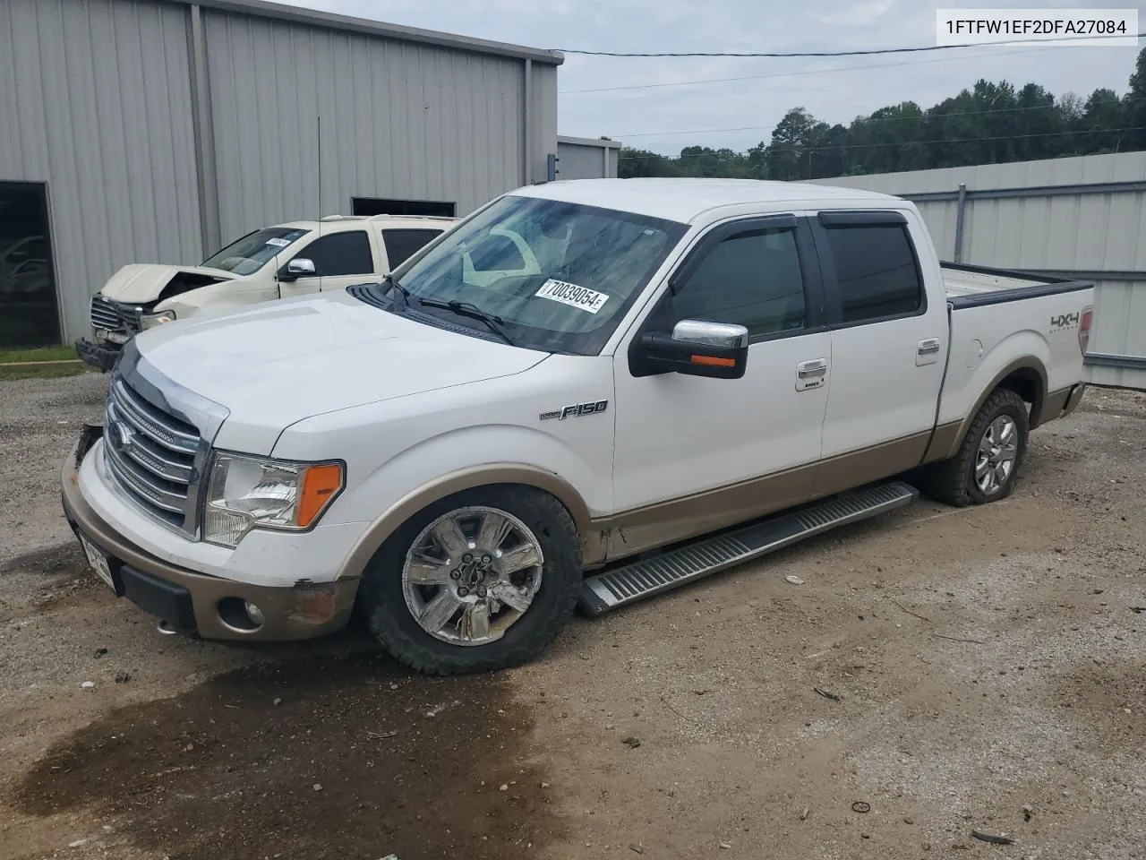 2013 Ford F150 Supercrew VIN: 1FTFW1EF2DFA27084 Lot: 70039054