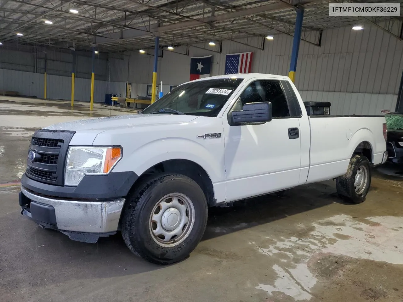 2013 Ford F150 VIN: 1FTMF1CM5DKF36229 Lot: 70291674