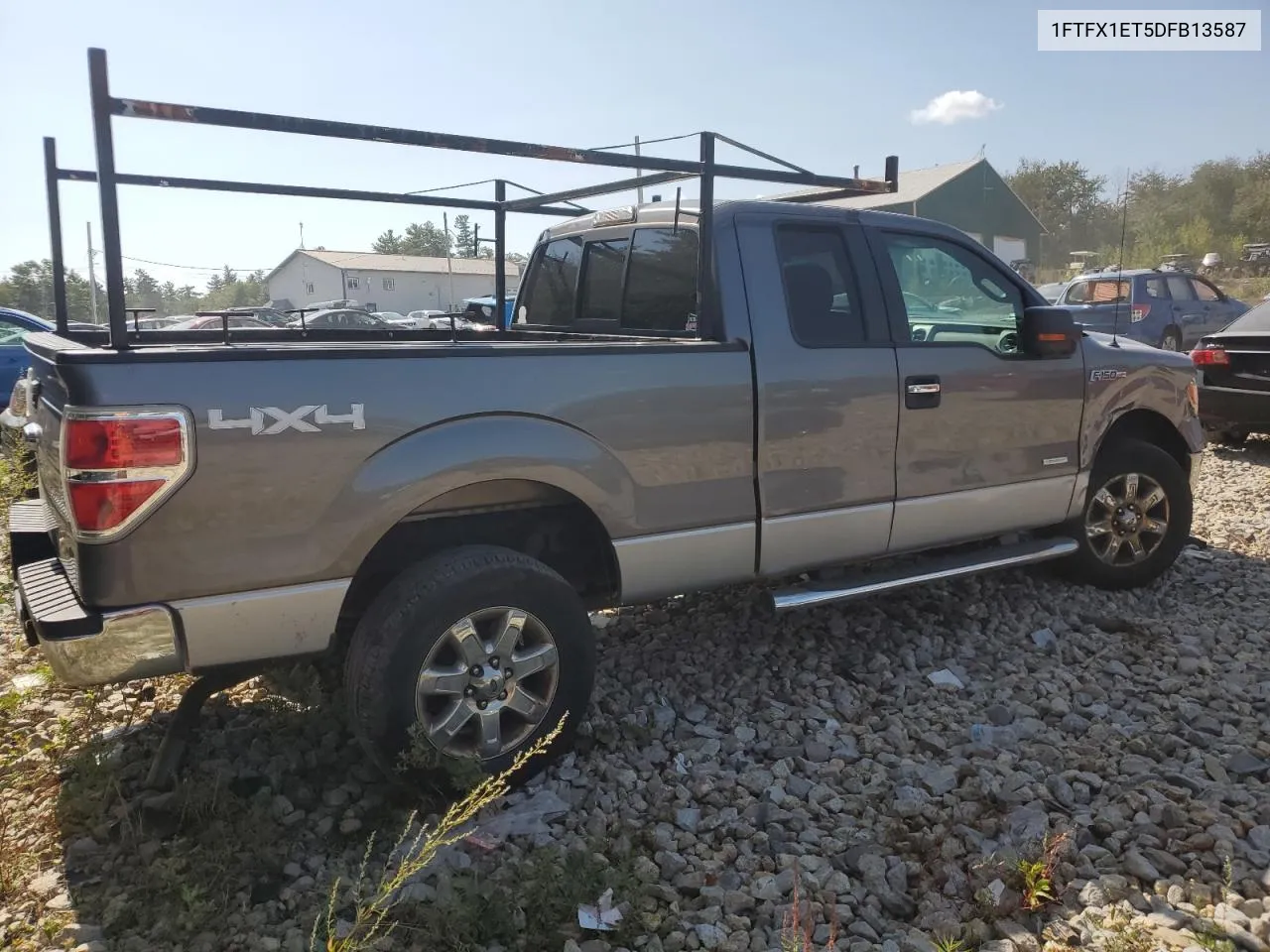 2013 Ford F150 Super Cab VIN: 1FTFX1ET5DFB13587 Lot: 70391034