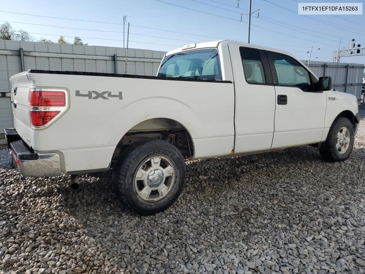 2013 Ford F150 Super Cab VIN: 1FTFX1EF1DFA15263 Lot: 70398054