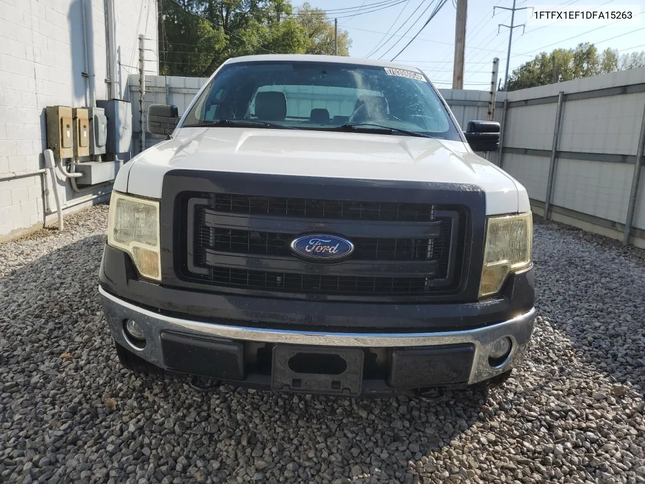 2013 Ford F150 Super Cab VIN: 1FTFX1EF1DFA15263 Lot: 70398054