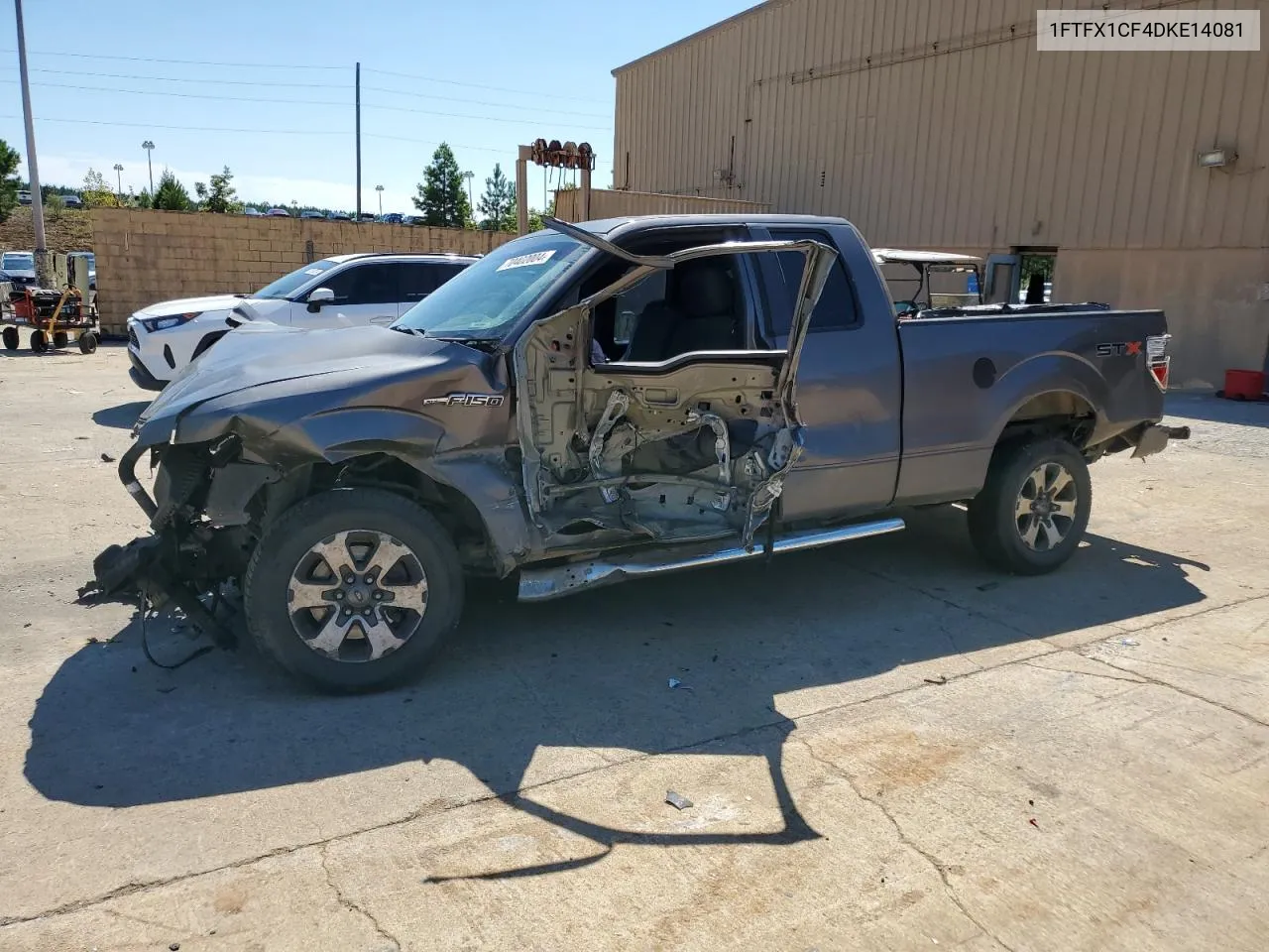 2013 Ford F150 Super Cab VIN: 1FTFX1CF4DKE14081 Lot: 70402004