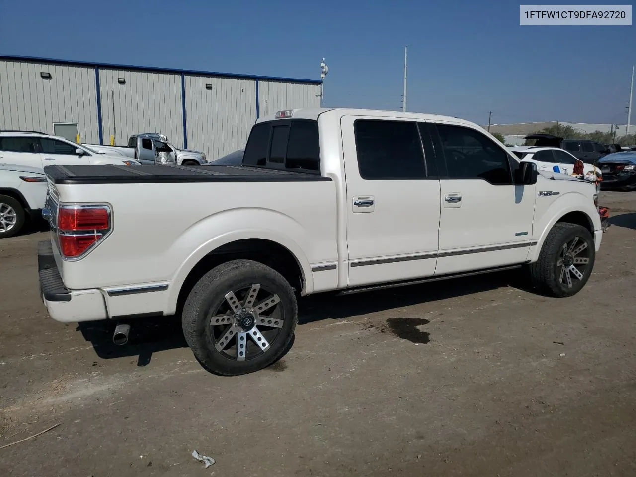 1FTFW1CT9DFA92720 2013 Ford F150 Supercrew