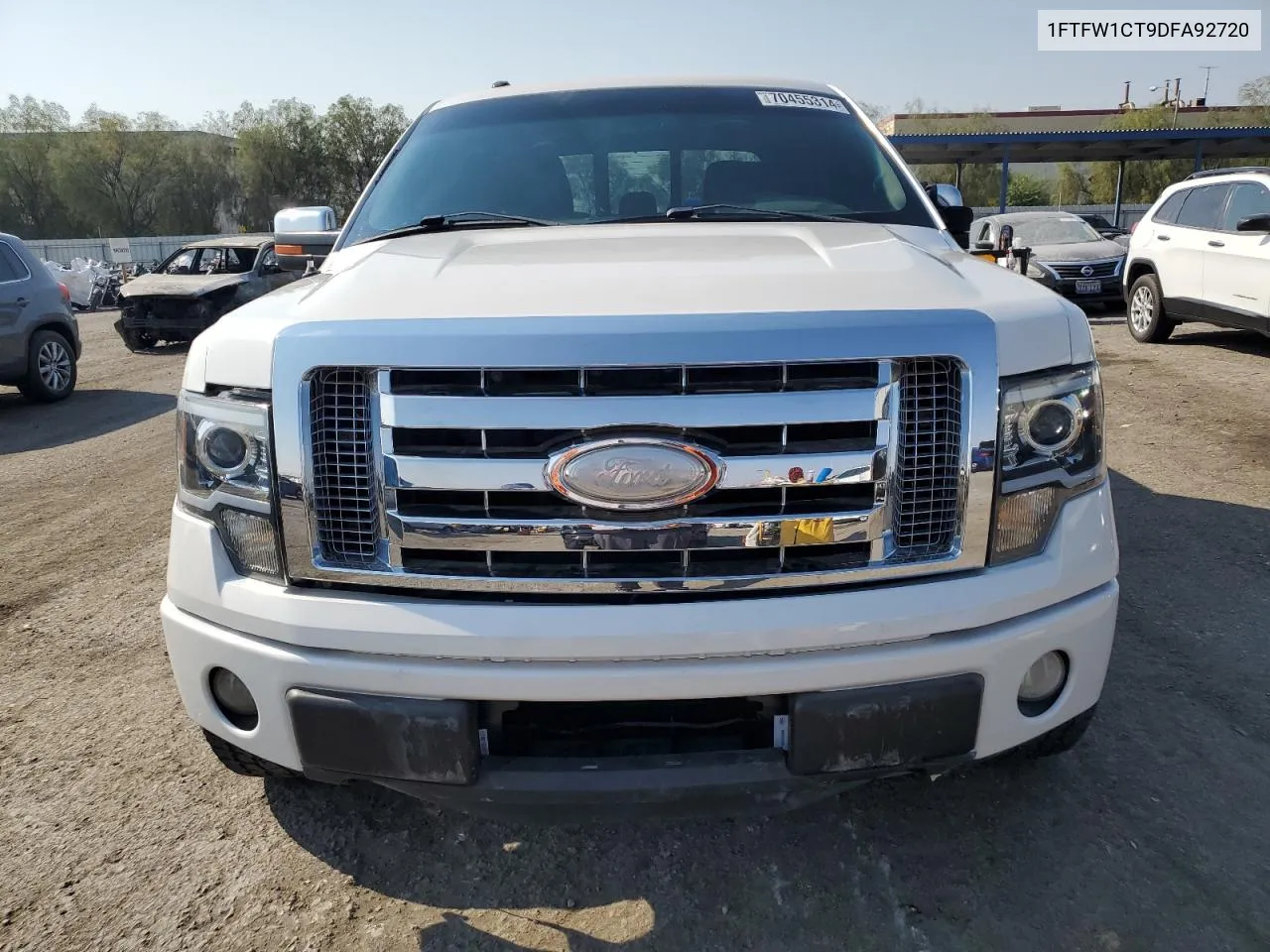 1FTFW1CT9DFA92720 2013 Ford F150 Supercrew