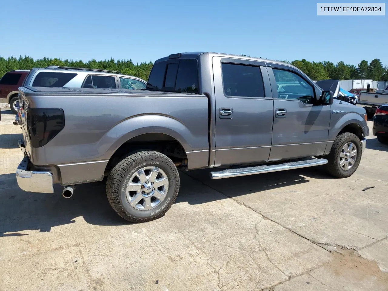 2013 Ford F150 Supercrew VIN: 1FTFW1EF4DFA72804 Lot: 70487934