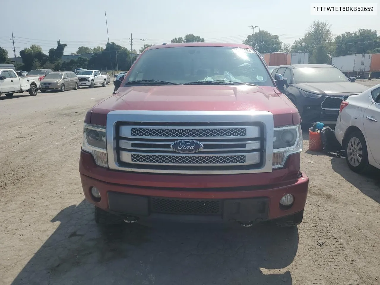 1FTFW1ET8DKB52659 2013 Ford F150 Supercrew