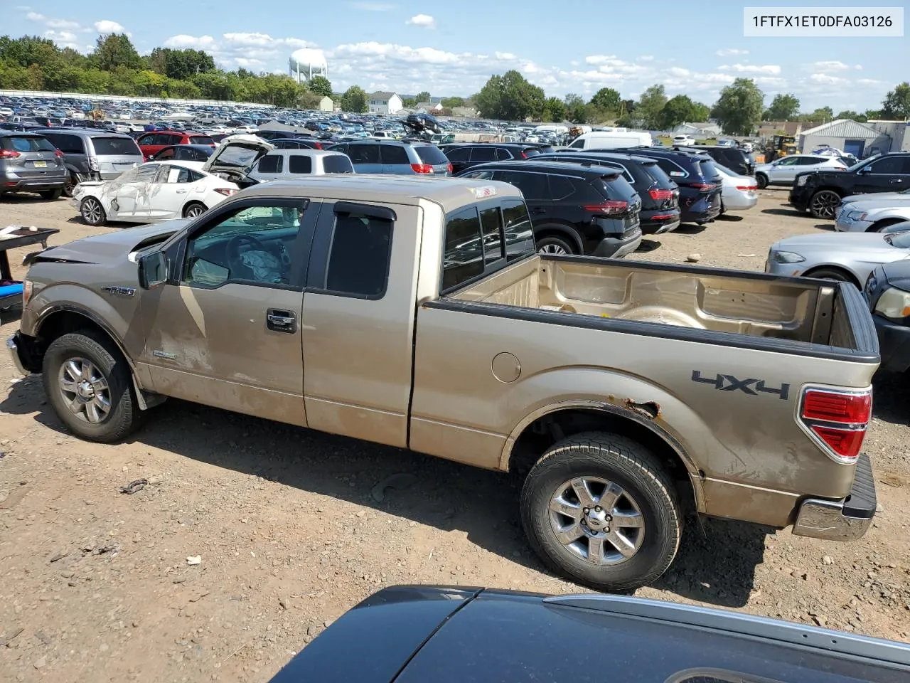 2013 Ford F150 Super Cab VIN: 1FTFX1ET0DFA03126 Lot: 70554464