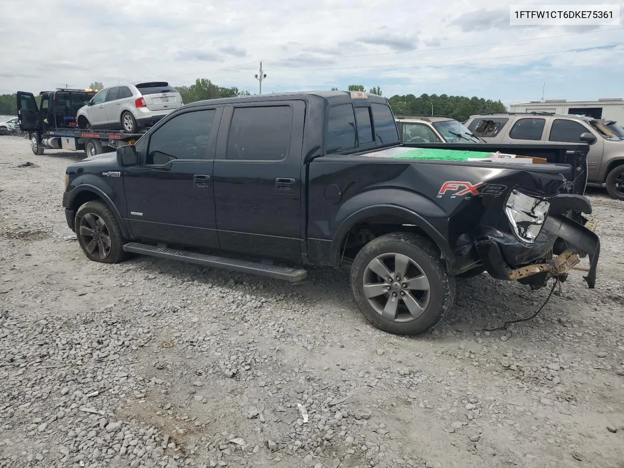 2013 Ford F150 Supercrew VIN: 1FTFW1CT6DKE75361 Lot: 70649144