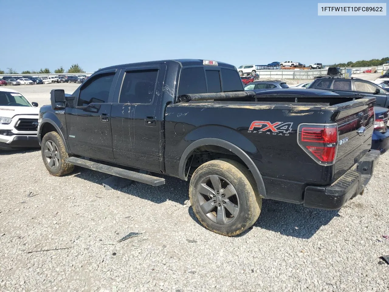 2013 Ford F150 Supercrew VIN: 1FTFW1ET1DFC89622 Lot: 70694874