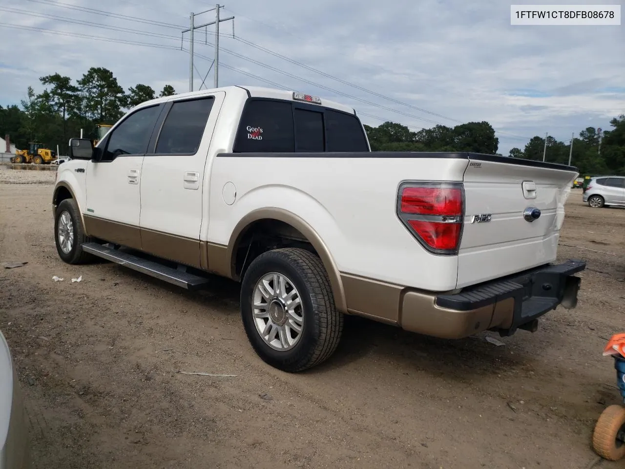 1FTFW1CT8DFB08678 2013 Ford F150 Supercrew