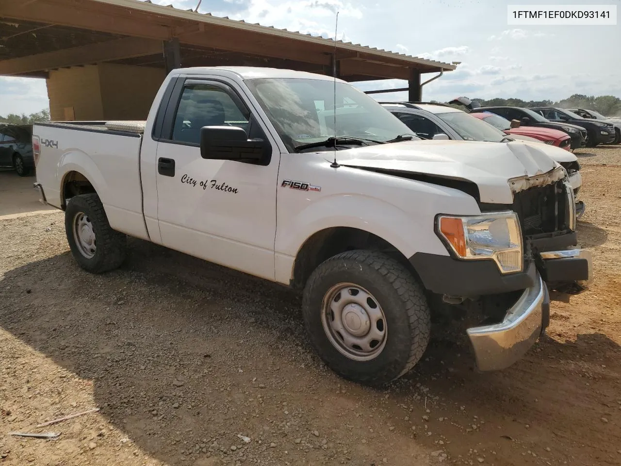 2013 Ford F150 VIN: 1FTMF1EF0DKD93141 Lot: 70726554