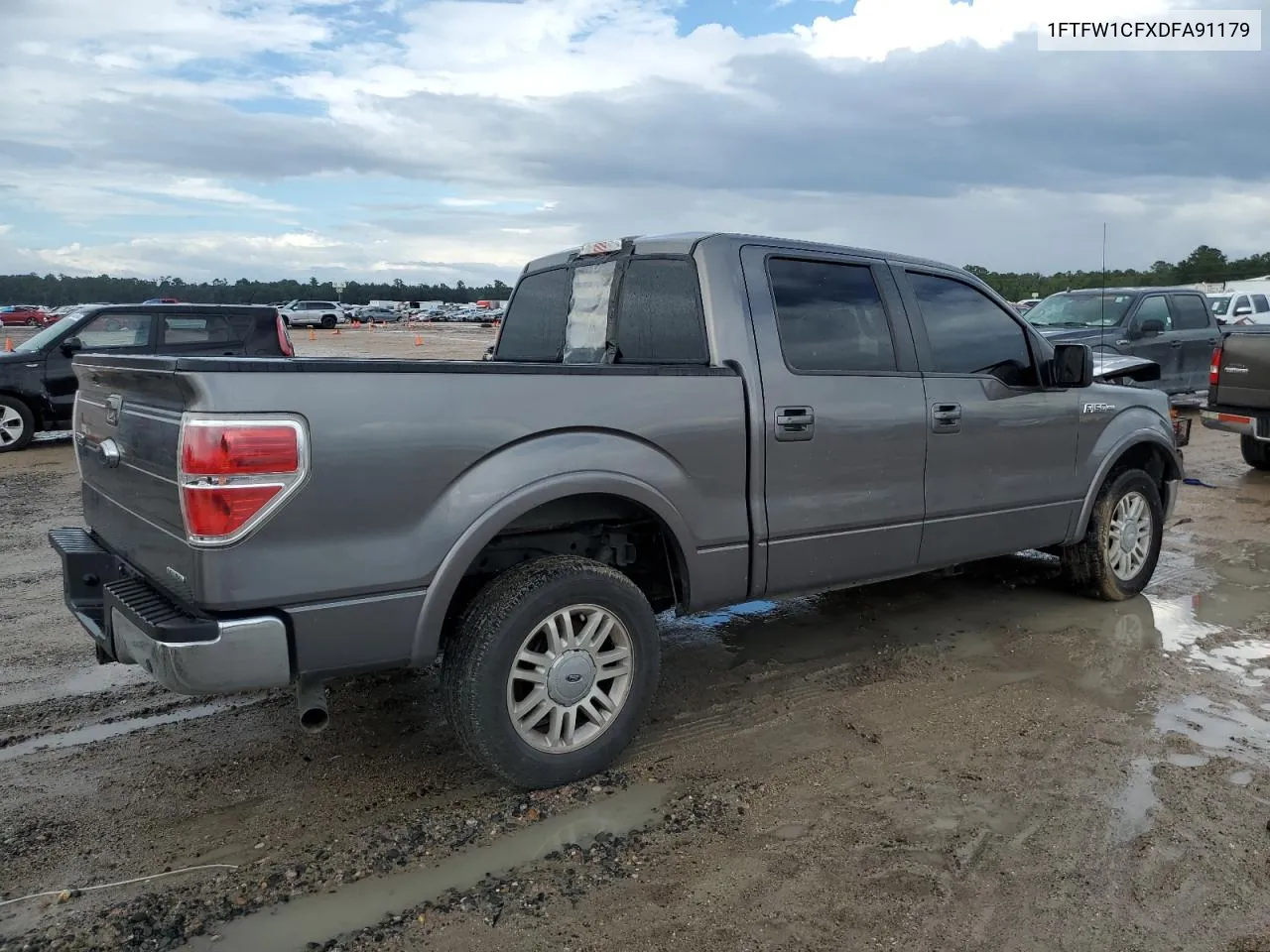 2013 Ford F150 Supercrew VIN: 1FTFW1CFXDFA91179 Lot: 70802114