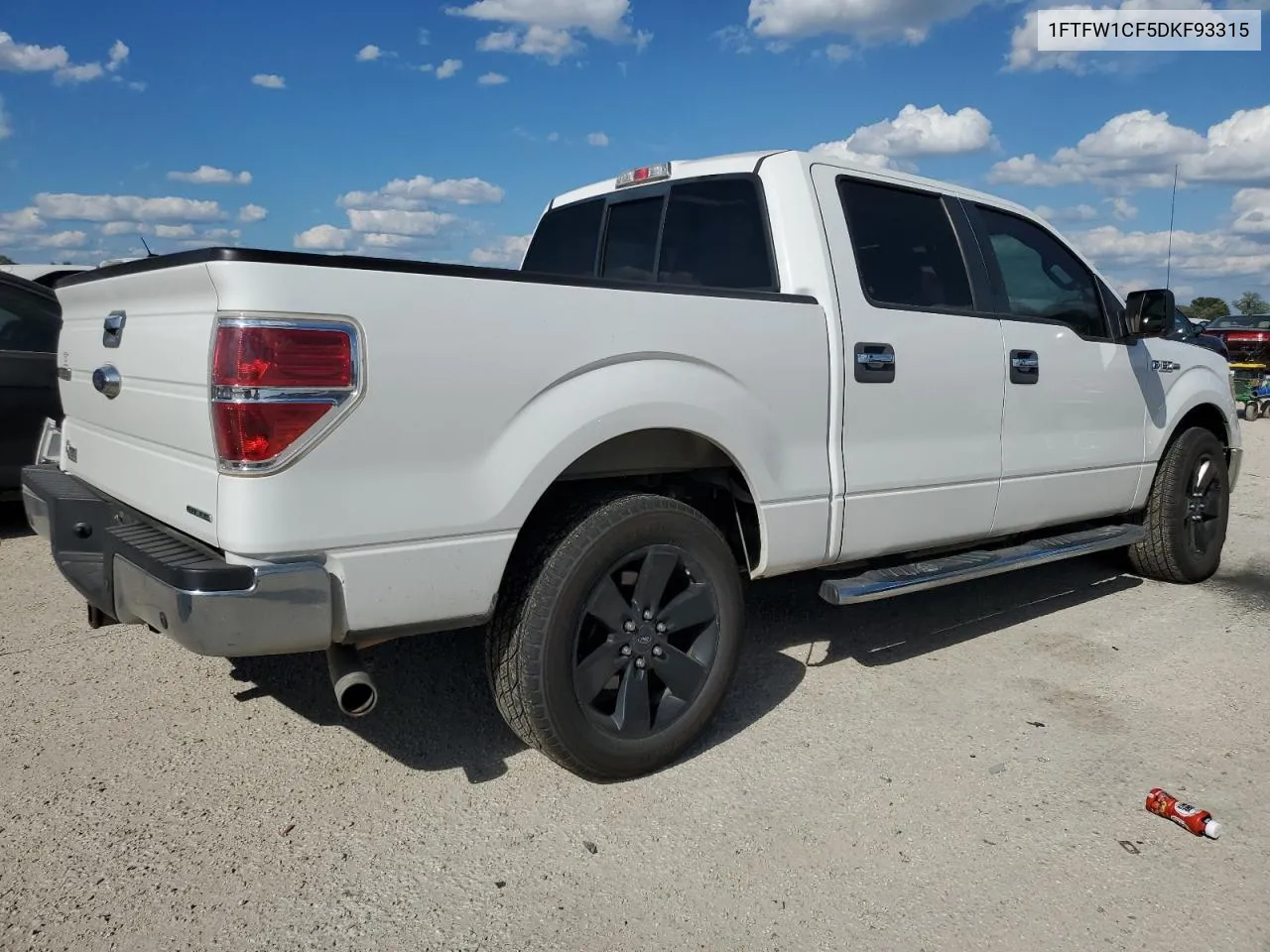 2013 Ford F150 Supercrew VIN: 1FTFW1CF5DKF93315 Lot: 70895344