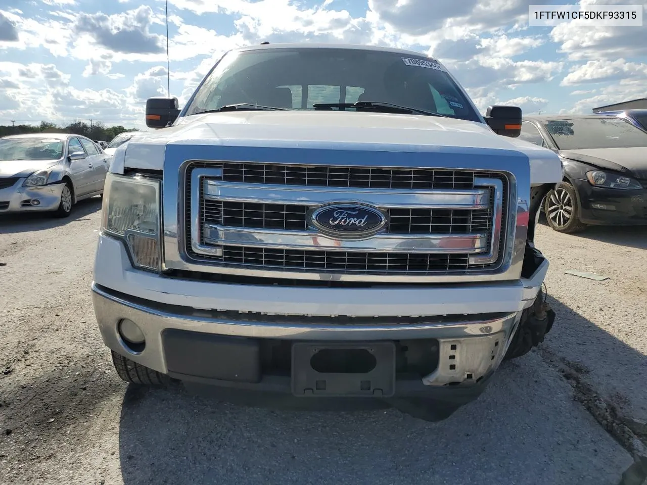 2013 Ford F150 Supercrew VIN: 1FTFW1CF5DKF93315 Lot: 70895344