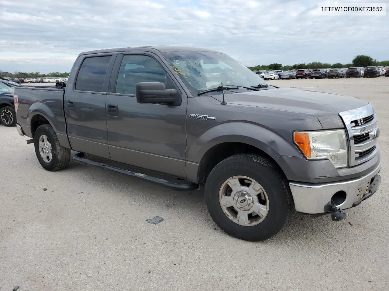 2013 Ford F150 Supercrew VIN: 1FTFW1CF0DKF73652 Lot: 70918294