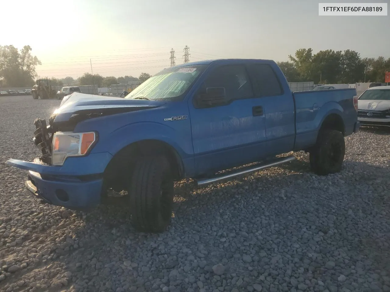 2013 Ford F150 Super Cab VIN: 1FTFX1EF6DFA88189 Lot: 71111384