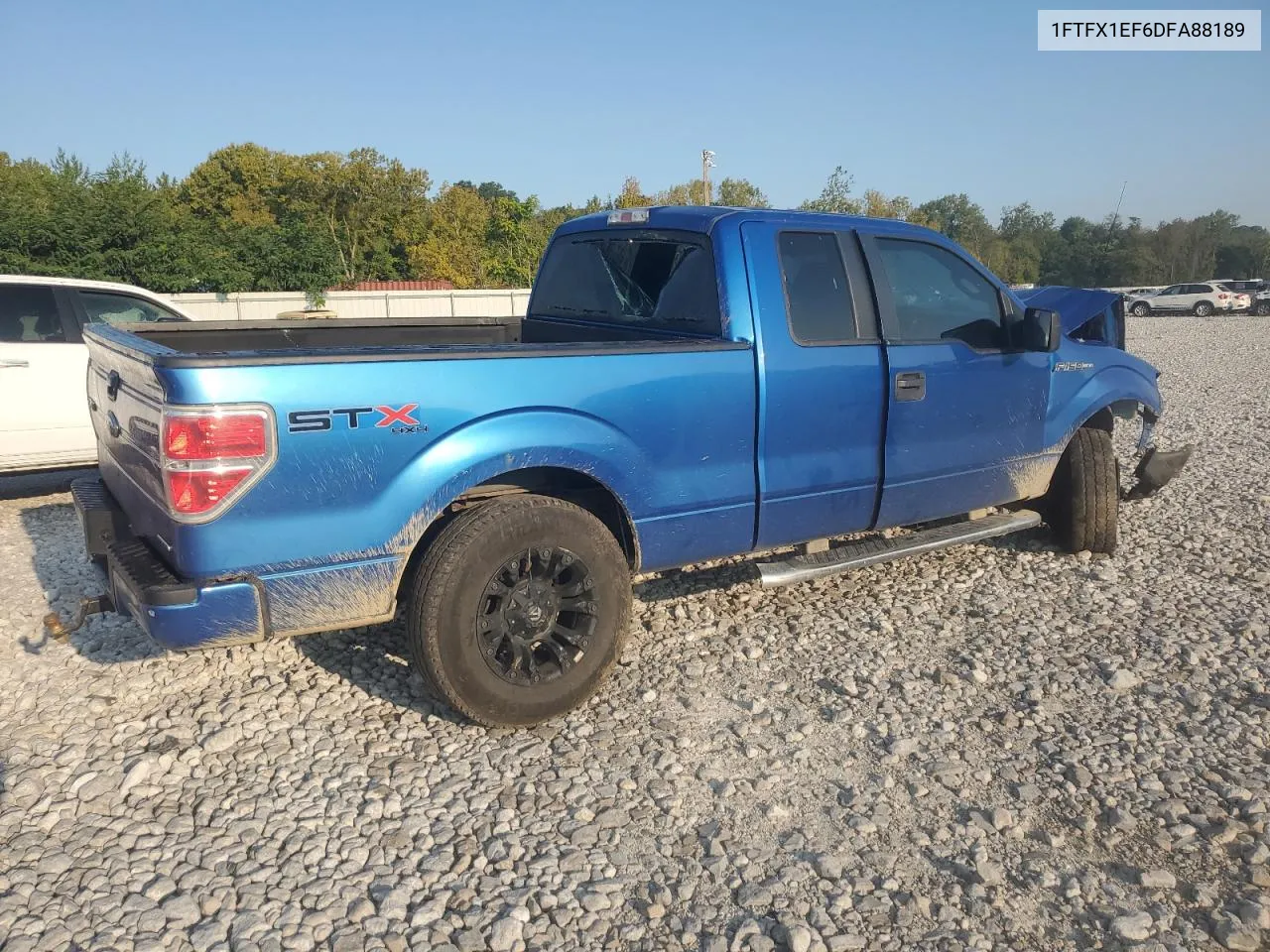 1FTFX1EF6DFA88189 2013 Ford F150 Super Cab