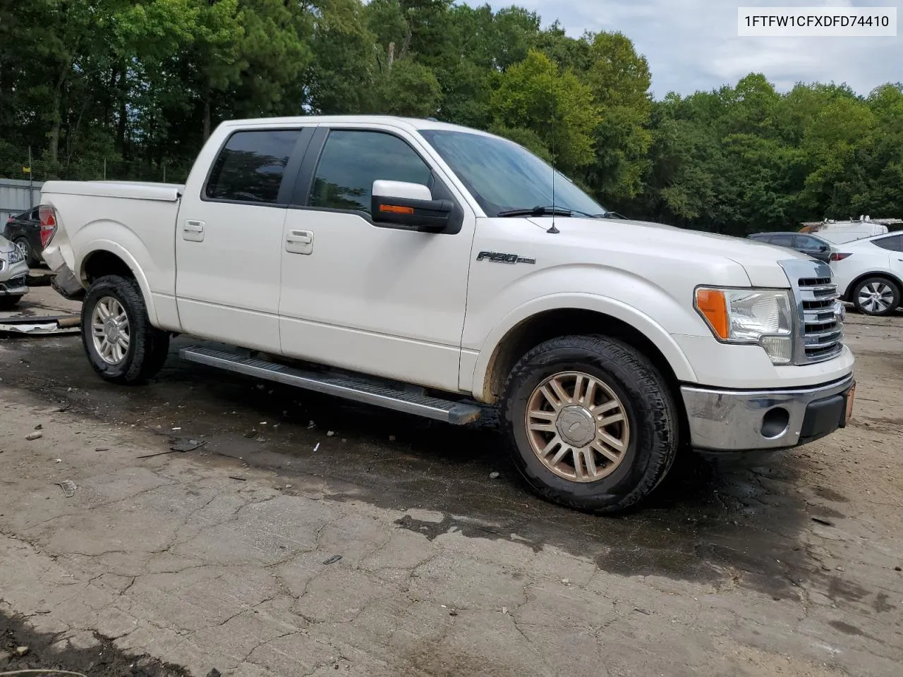 1FTFW1CFXDFD74410 2013 Ford F150 Supercrew