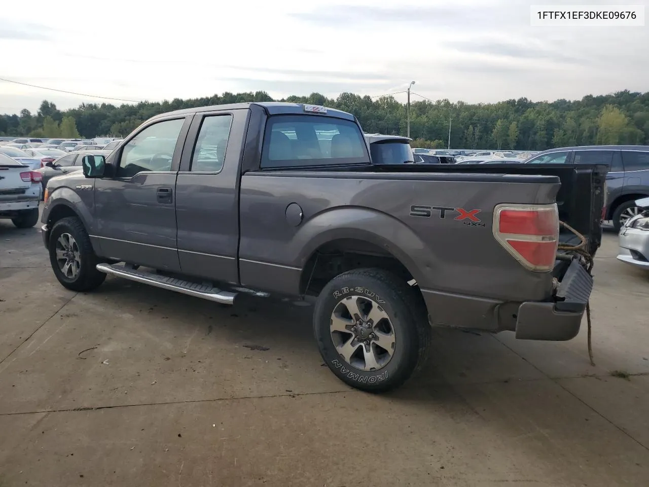 2013 Ford F150 Super Cab VIN: 1FTFX1EF3DKE09676 Lot: 71170364