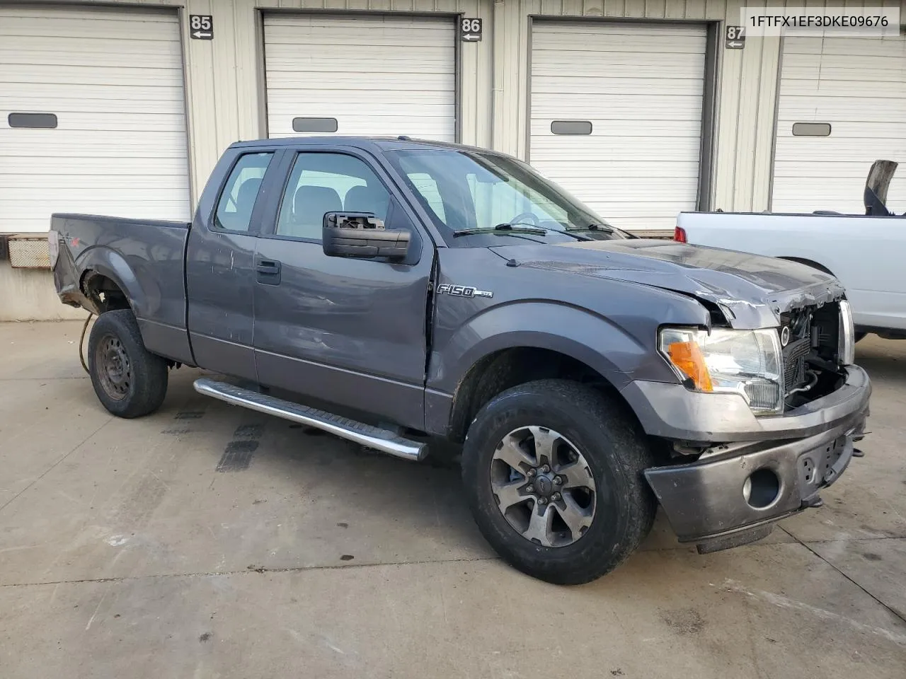 2013 Ford F150 Super Cab VIN: 1FTFX1EF3DKE09676 Lot: 71170364