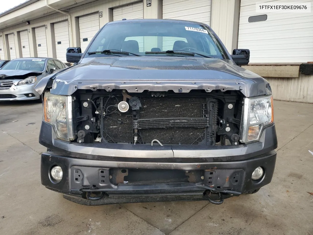 2013 Ford F150 Super Cab VIN: 1FTFX1EF3DKE09676 Lot: 71170364