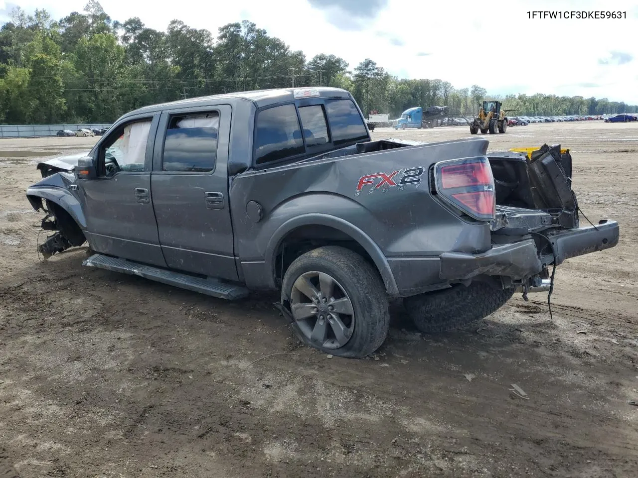 2013 Ford F150 Supercrew VIN: 1FTFW1CF3DKE59631 Lot: 71196114